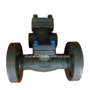 A alta pressão 1500lb 2500lb forjou a válvula de verificação da flange do aço A105